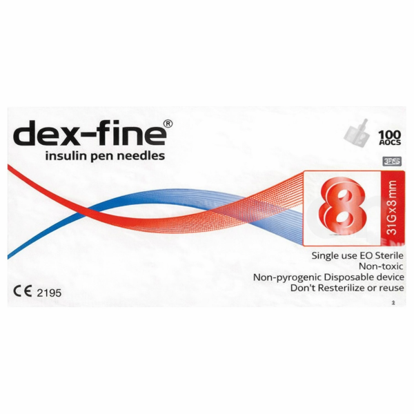 Dex-Fine 8 Mm 31 G İnsülin